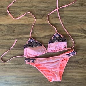 Roxy Swim Bikini - Light Pink XS